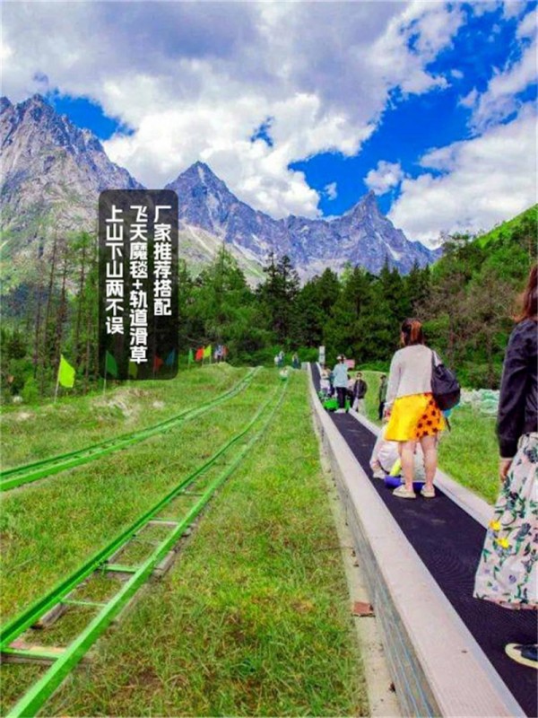 轨道滑草